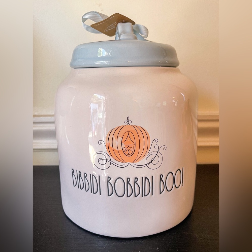 Rae Dunn BIBBIDI BOBBIDI BOO Cinderella Canister